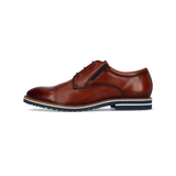 LEDER SCHNÜRSCHUH COGNAC