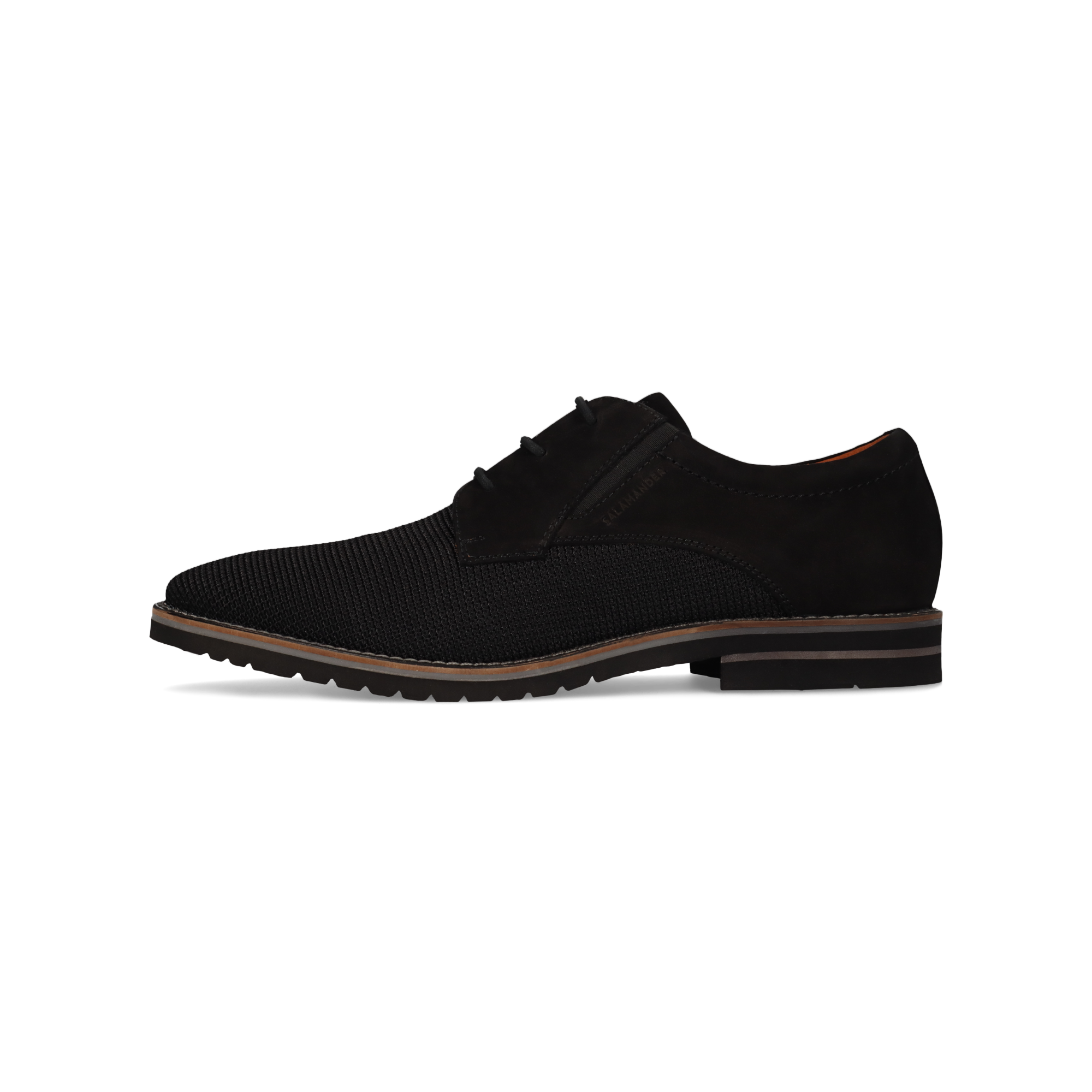LACE-UP SHOES BLACK