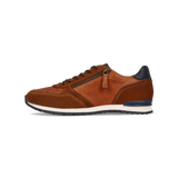 LEDER SNEAKER COGNAC