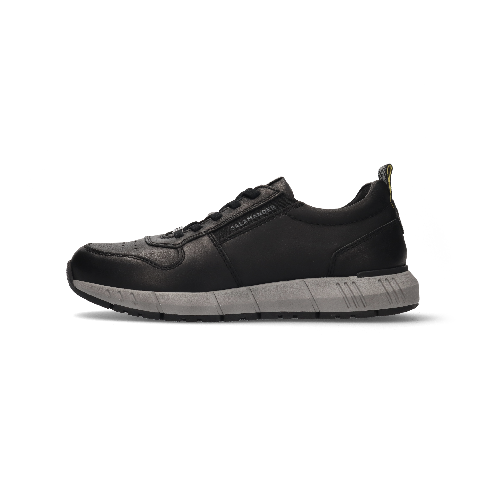 LEDER SNEAKER SCHWARZ