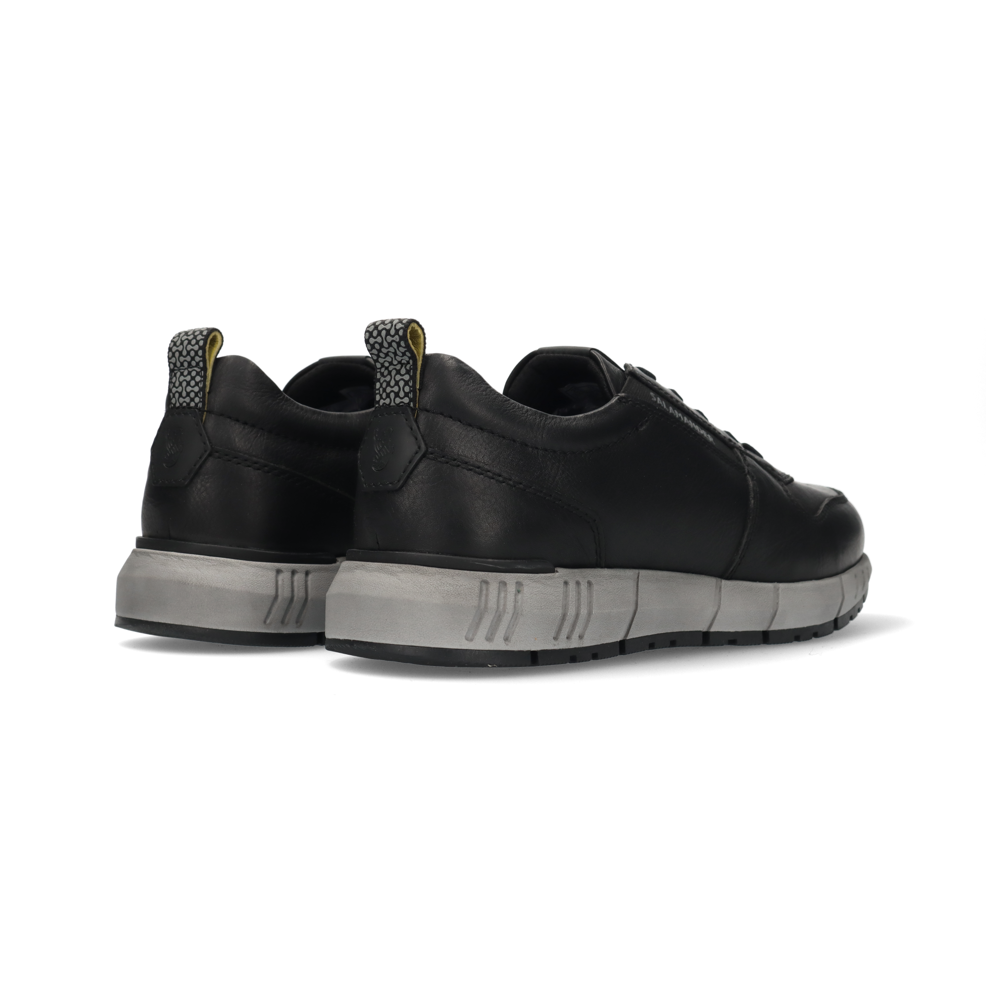 LEDER SNEAKER SCHWARZ