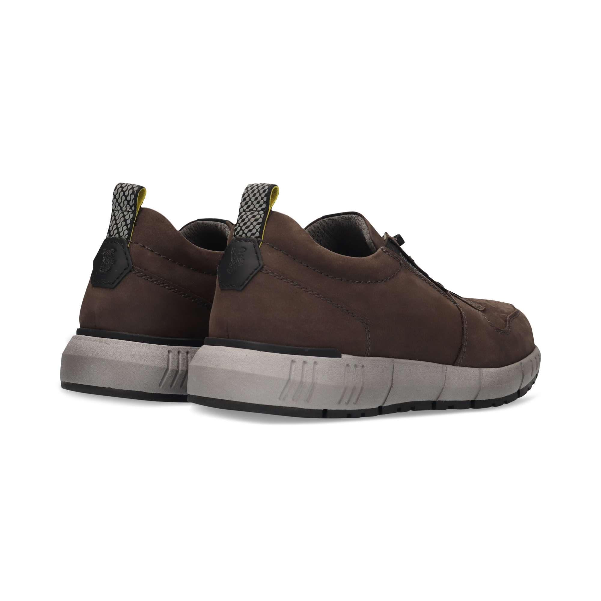 LEDER SNEAKER DUNKELGRAU