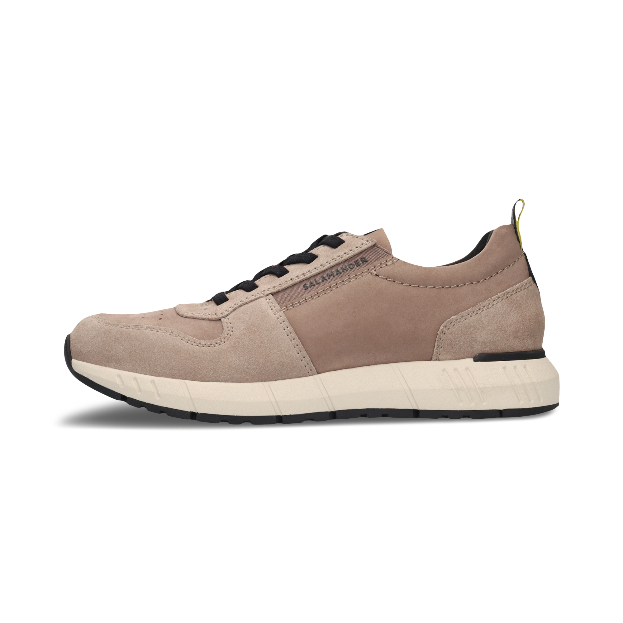 LEDER SNEAKER GRAU