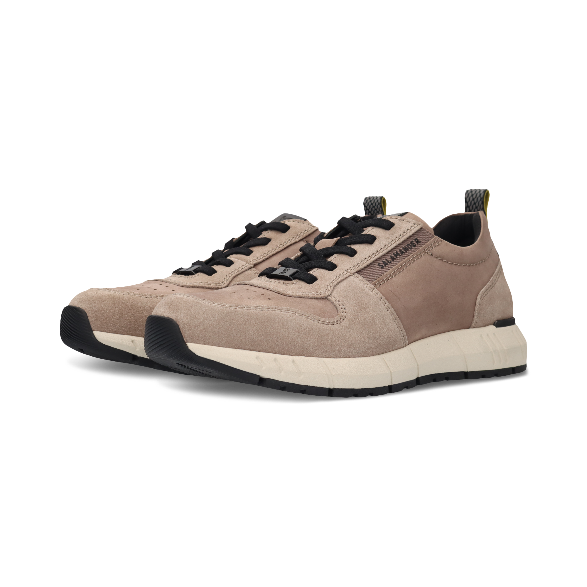 LEDER SNEAKER GRAU