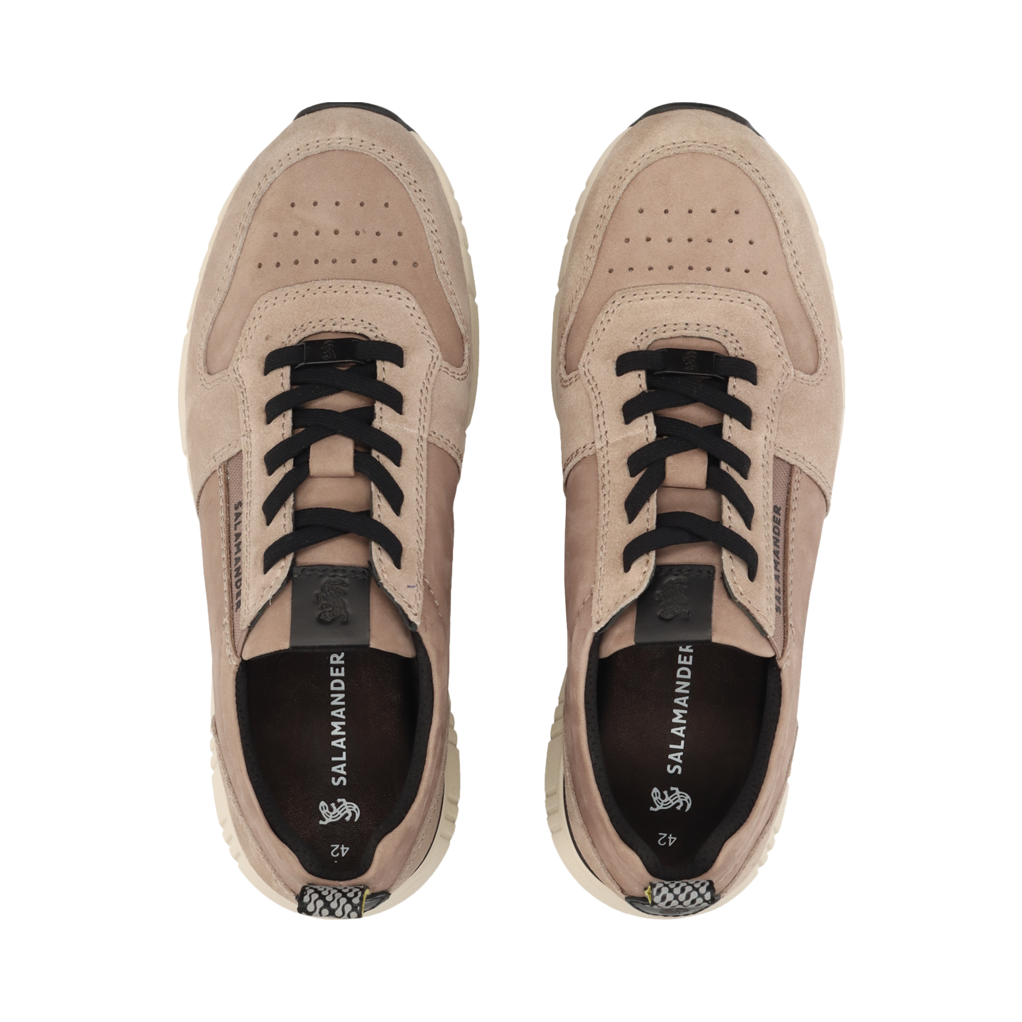 LEDER SNEAKER GRAU