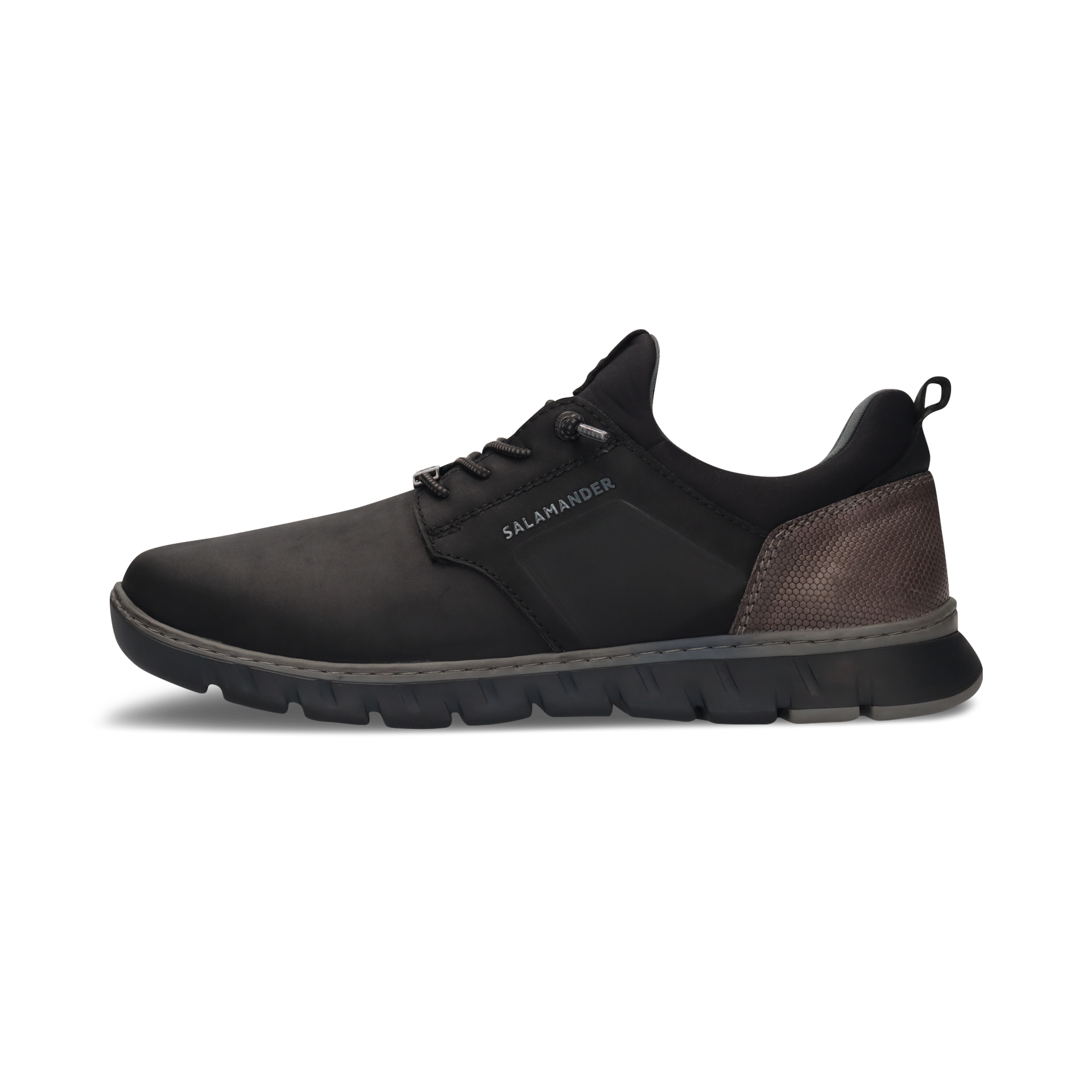 LEDER SNEAKER SCHWARZ