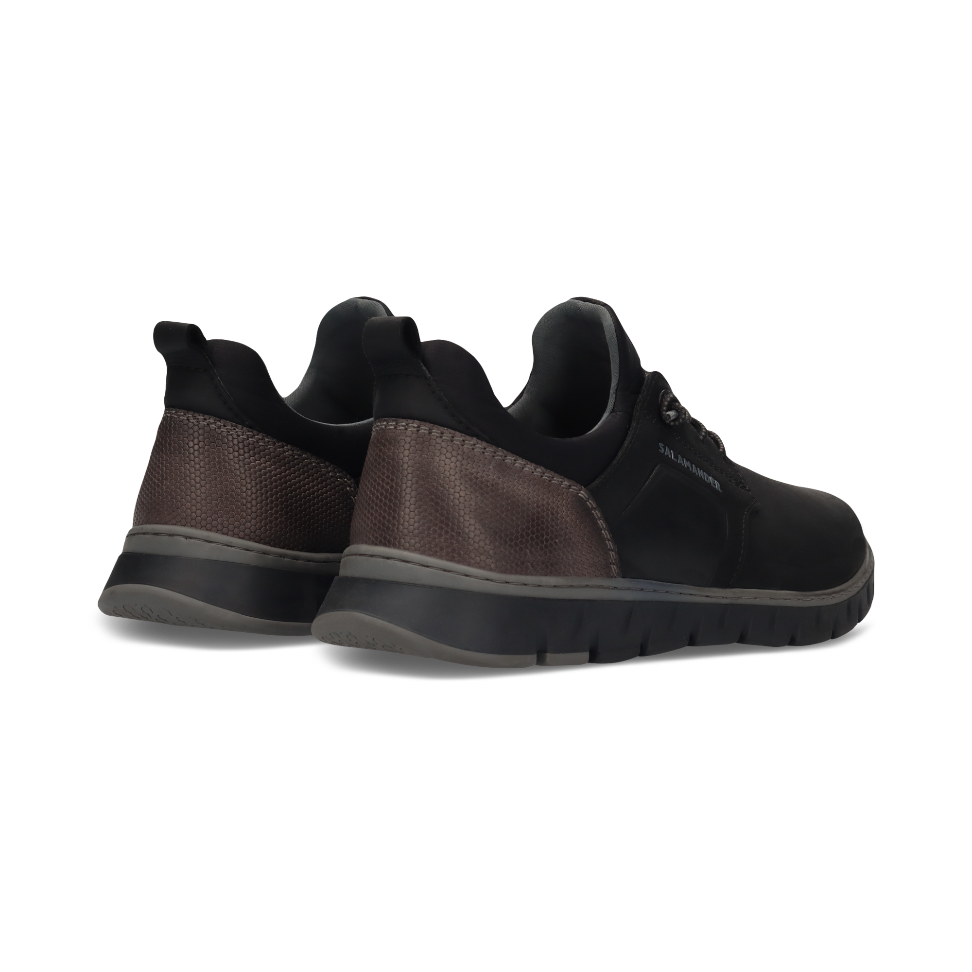 LEDER SNEAKER SCHWARZ