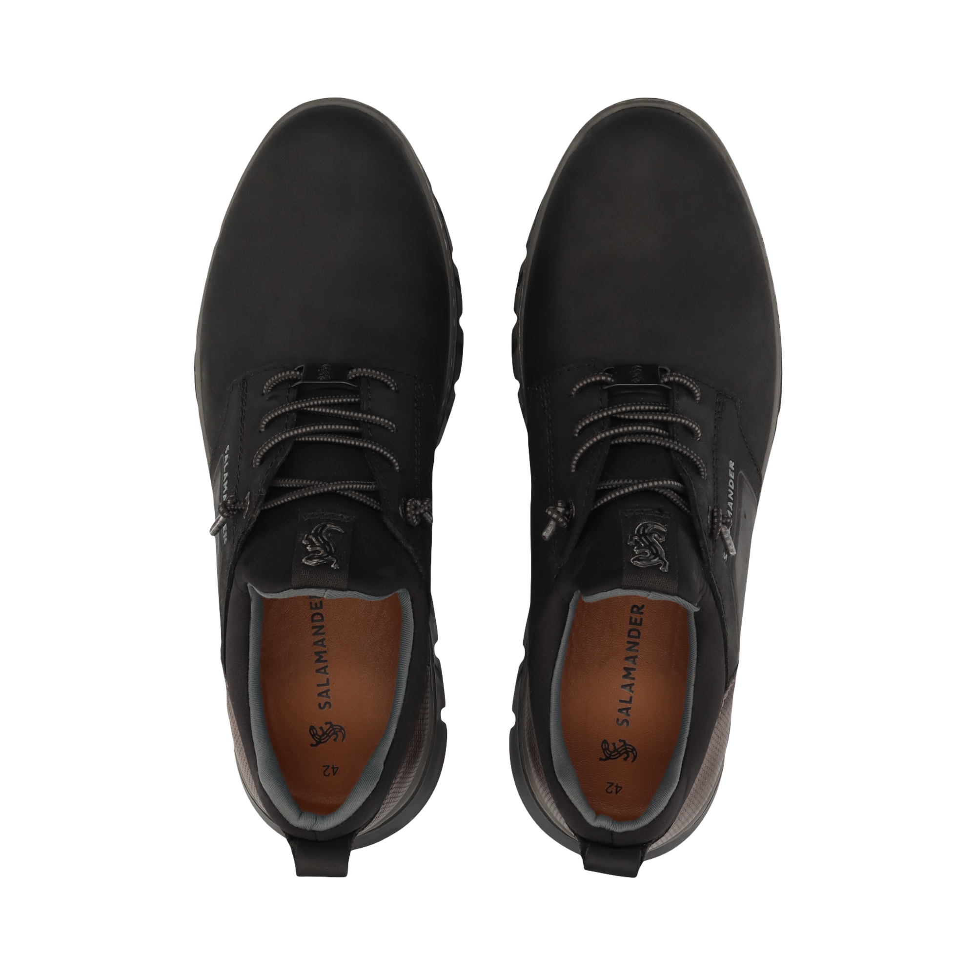 LEDER SNEAKER SCHWARZ