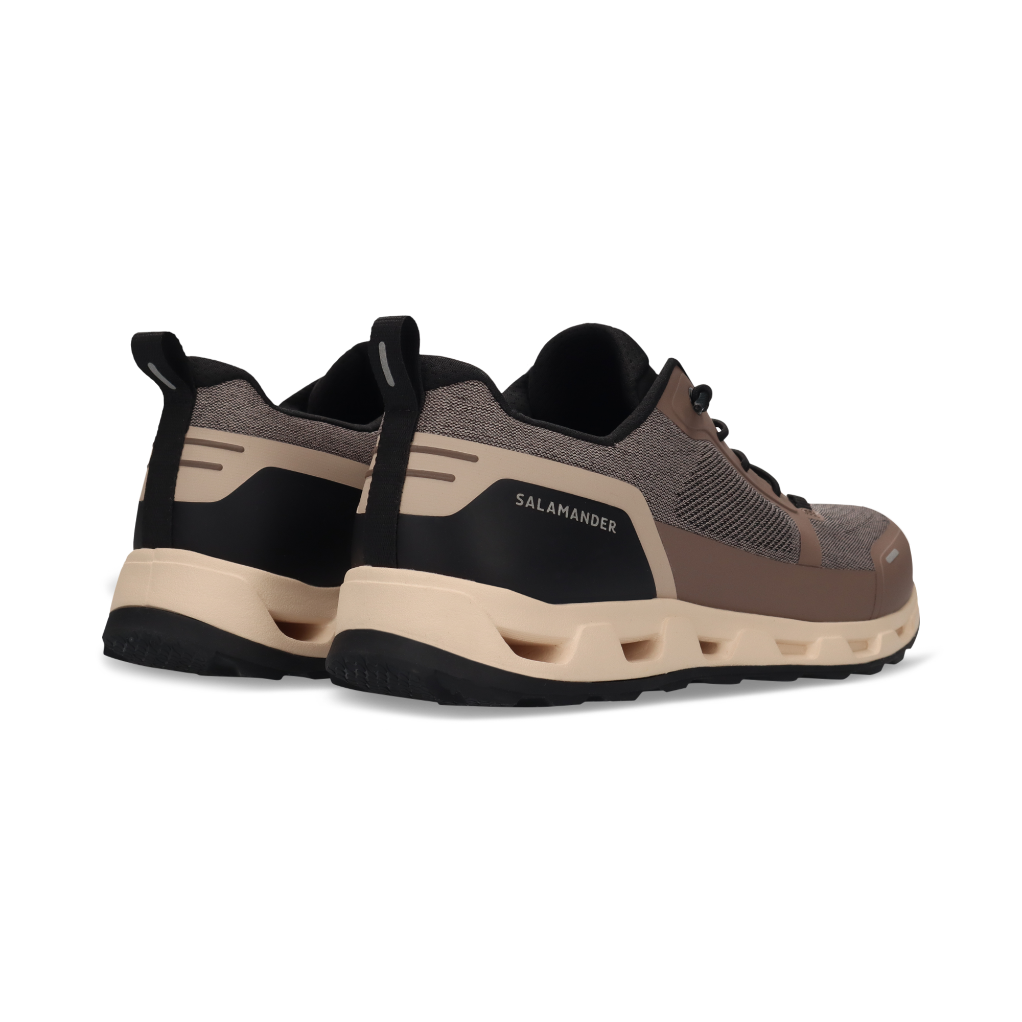 SNEAKER TAUPE/SCHWARZ