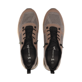 SNEAKERS TAUPE/BLACK