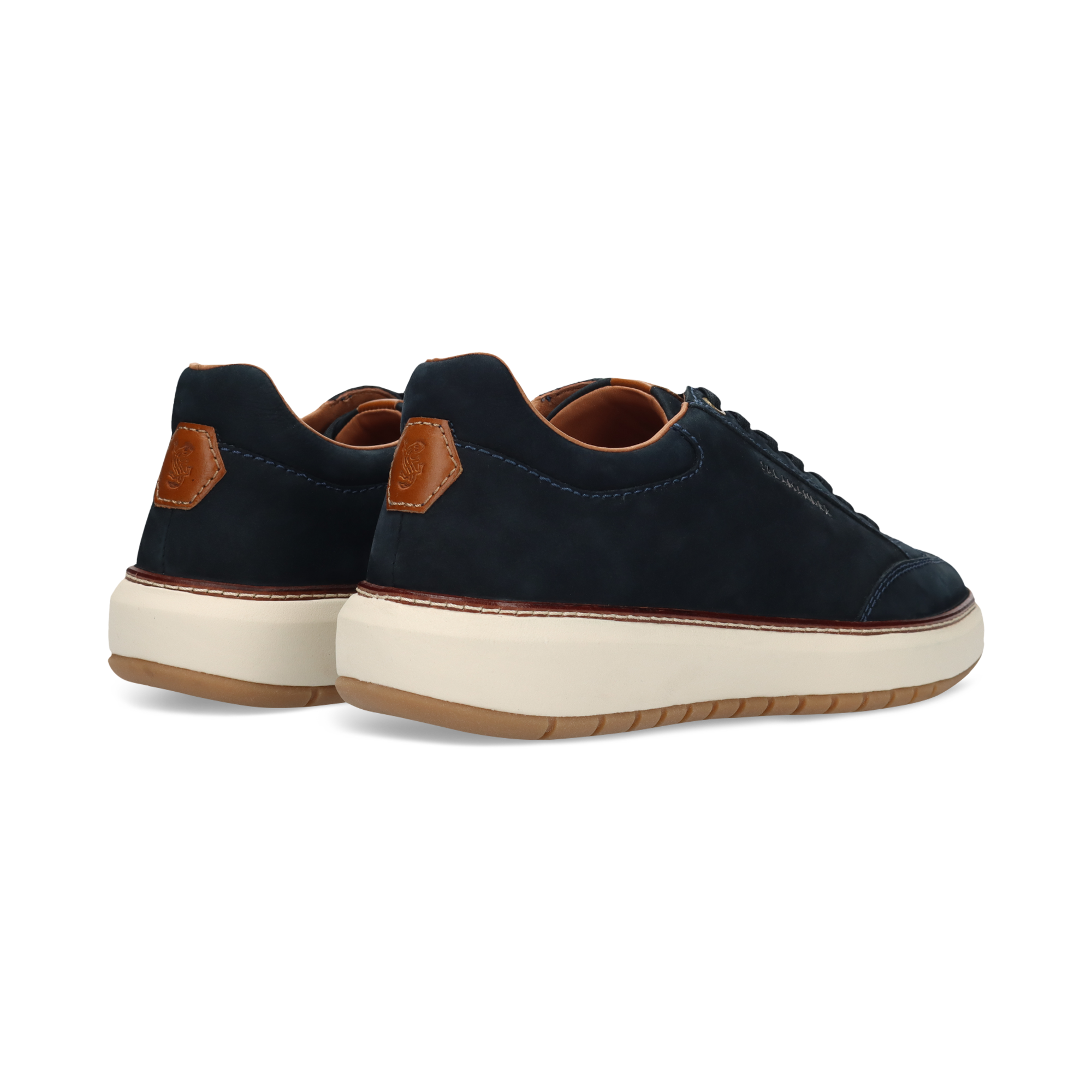 LEATHER SNEAKERS DARK BLUE