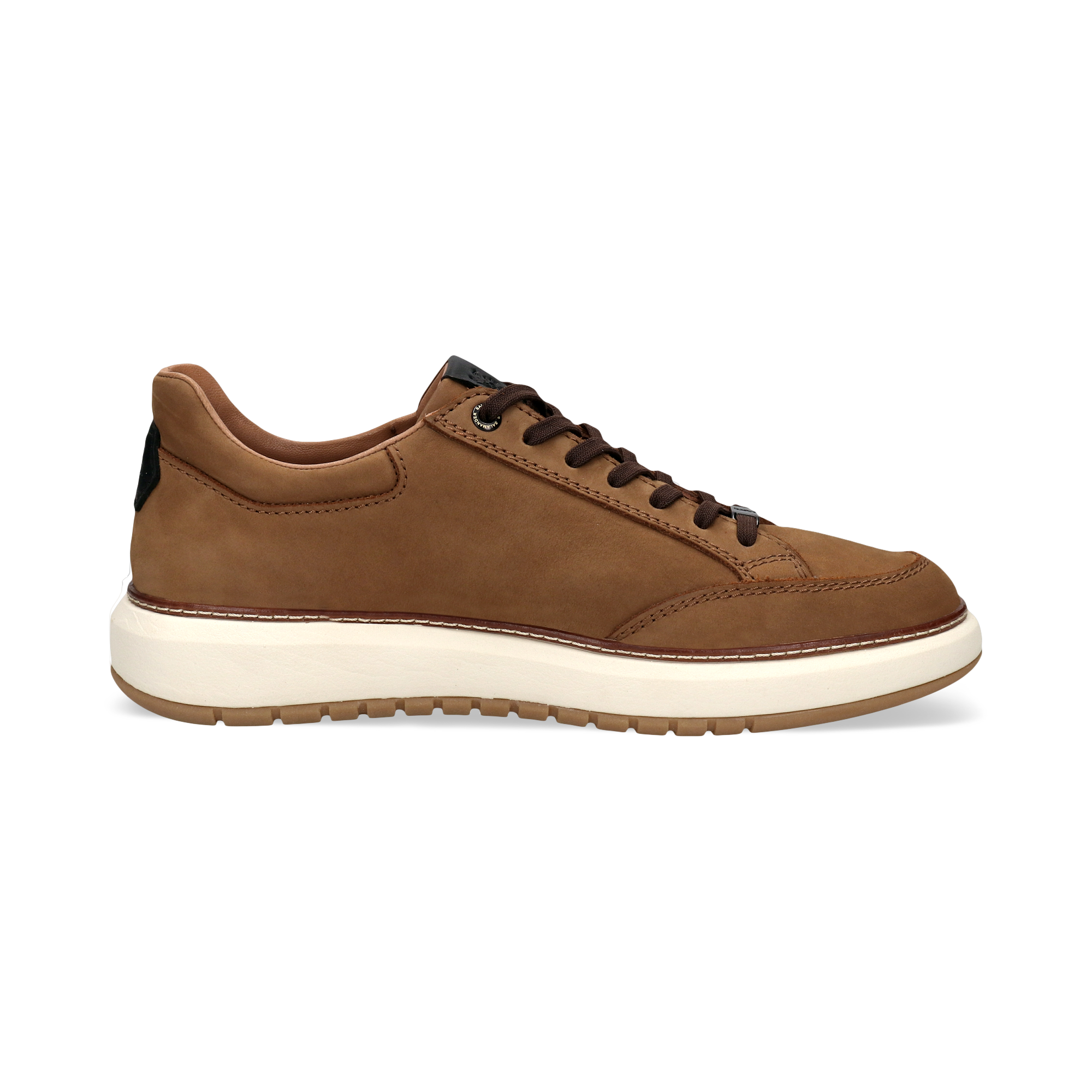 LEATHER SNEAKERS LIGHT BROWN