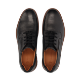 Leder Business-Schnürschuhe in Schwarz