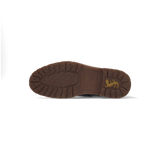 LEDER SCHNÜRSTIEFEL DUNKELBRAUN