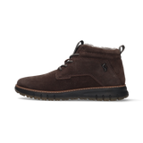 LEDER SCHNÜRSCHUH DUNKELGRAU
