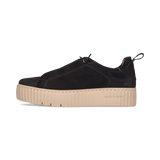 LEDER SNEAKER SCHWARZ