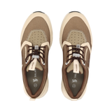 SNEAKER BEIGE/DUNKELBRAUN