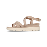 Leder Sandale beige