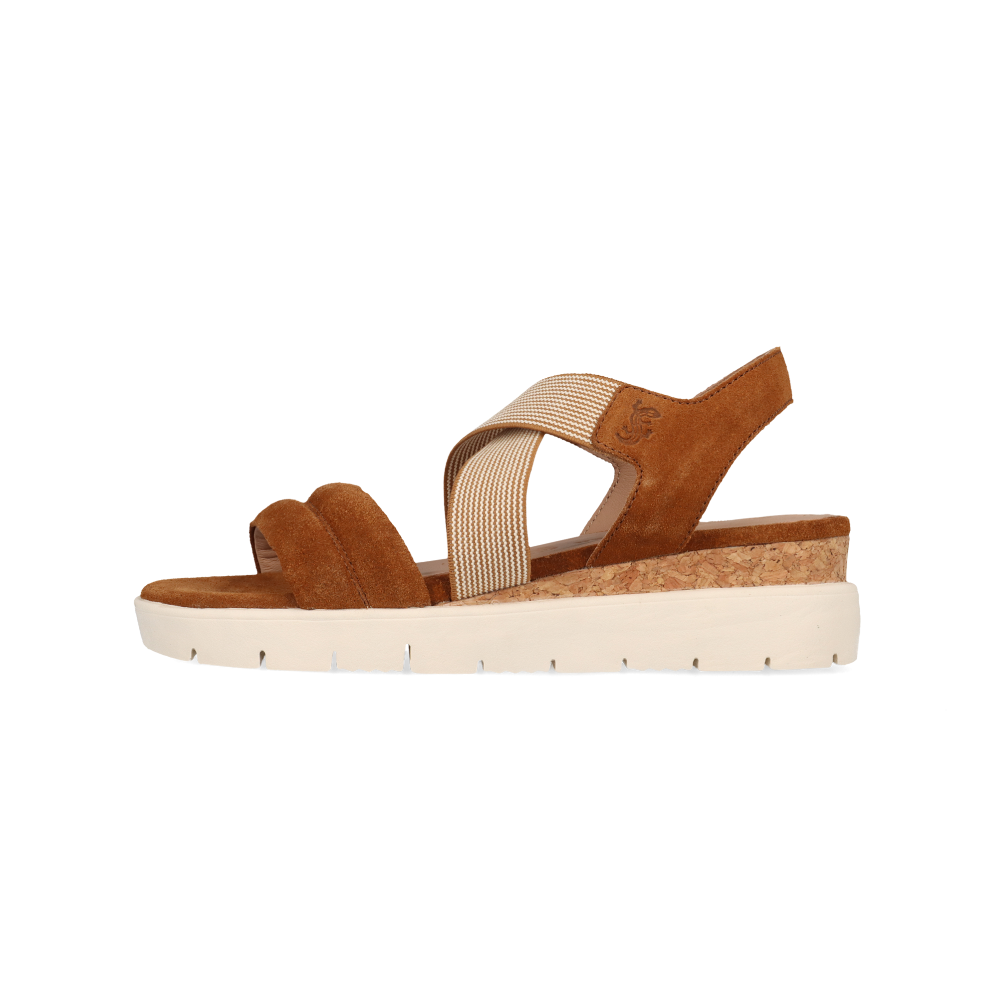 Leder Sandale cognac