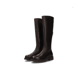 LEDER LANGSCHAFTSTIEFEL DUNKELBRAUN