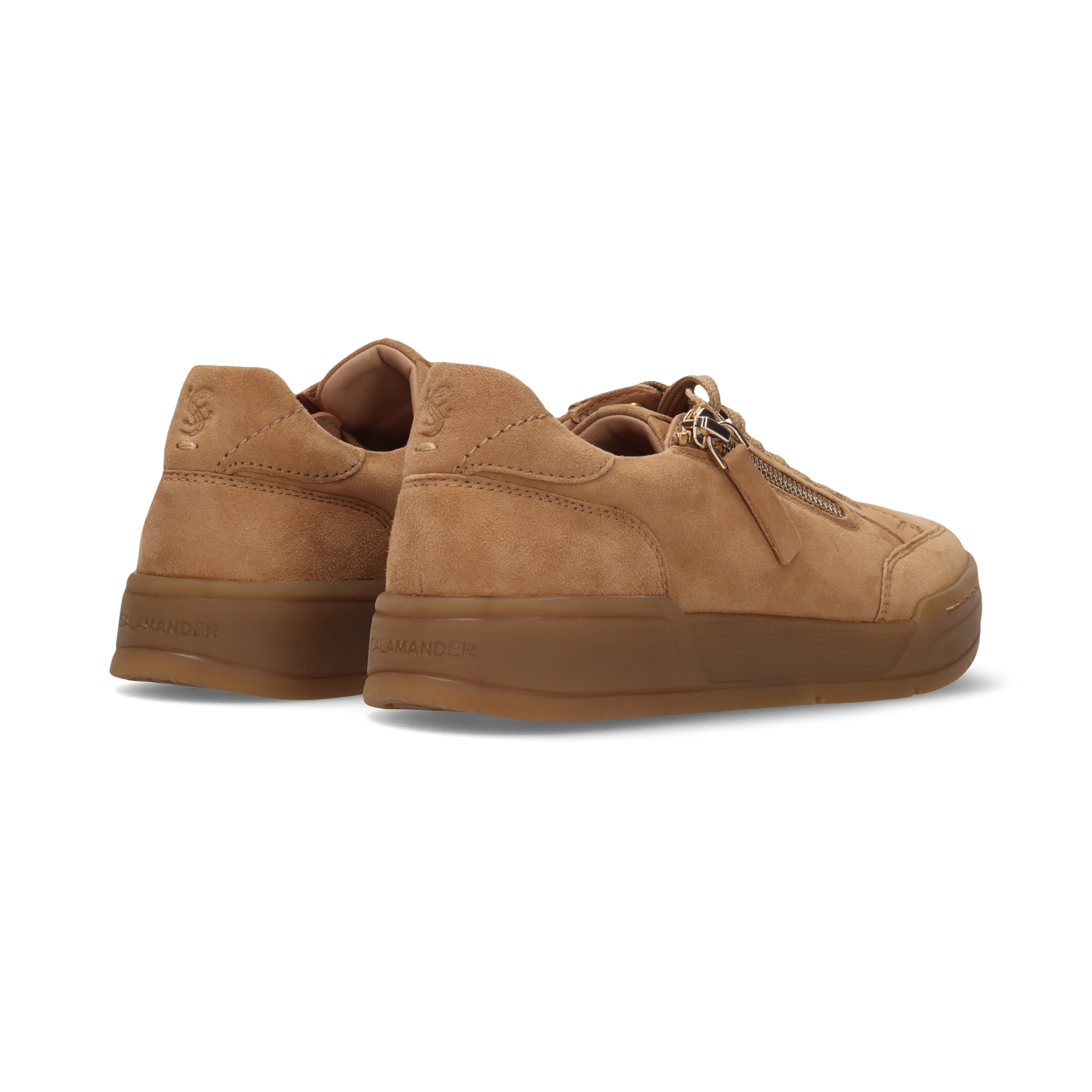 LEDER SNEAKER SAND
