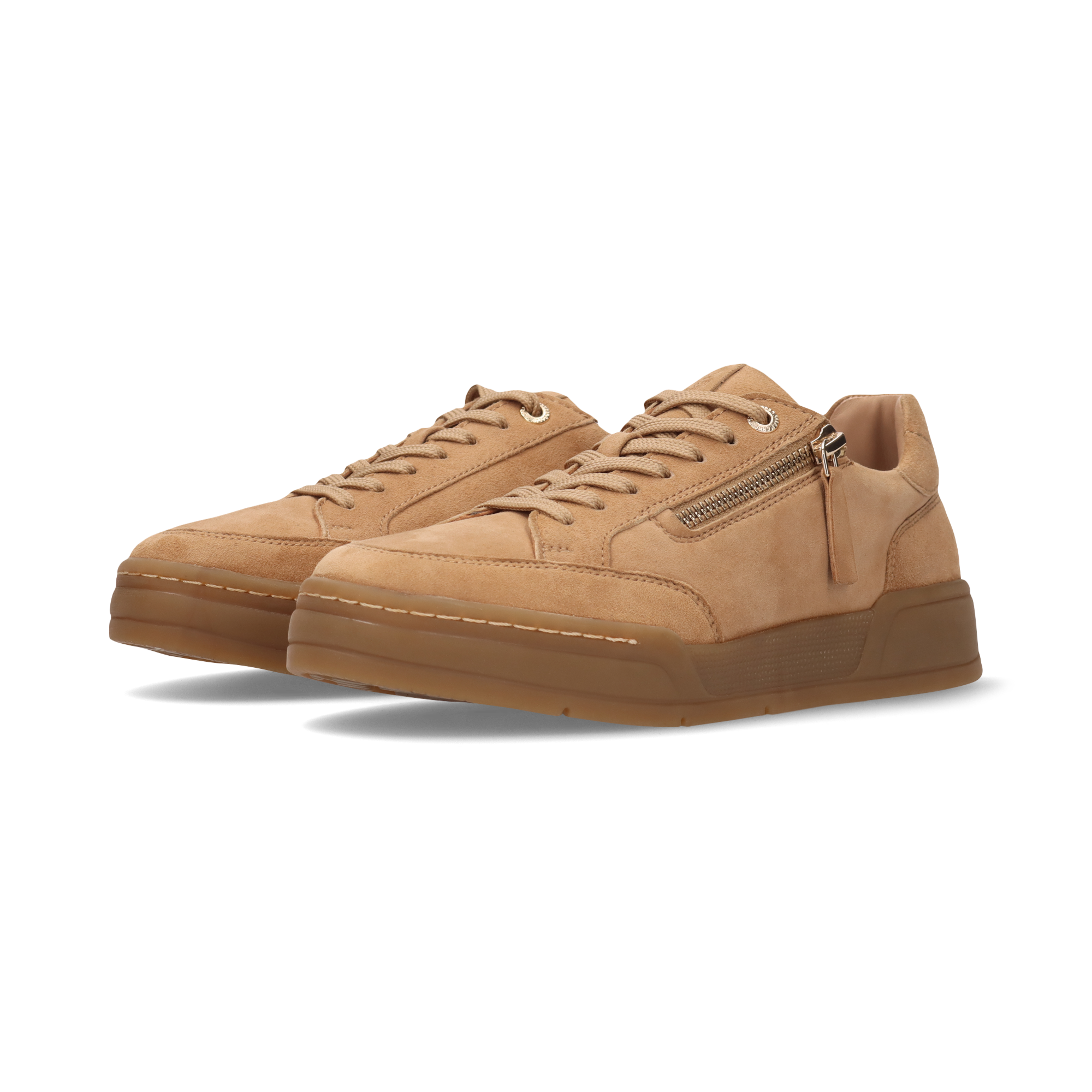 LEDER SNEAKER SAND