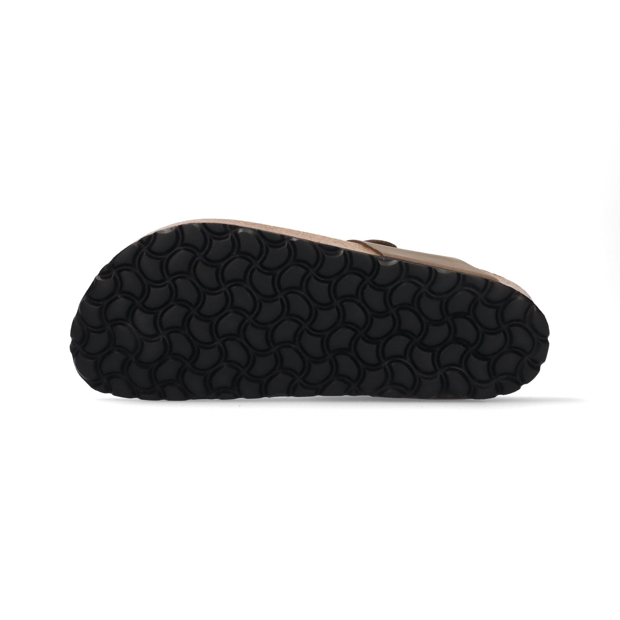 Leder Zehentrenner mittelbraun