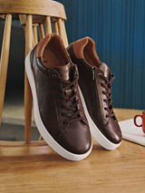 Leather Sneaker brown