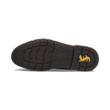 LEDER SCHNÜRSCHUH SCHWARZ