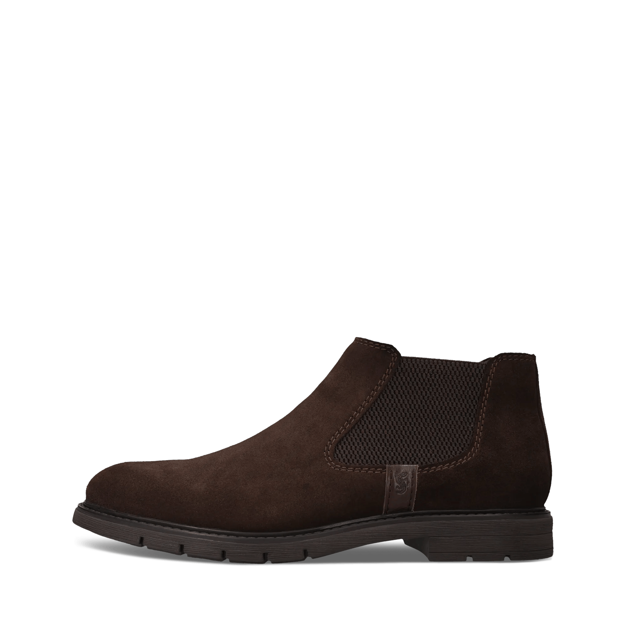 Dunkelbraune Chelsea Boot aus Leder
