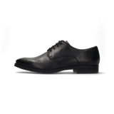 LEDER SCHNÜRSCHUH SCHWARZ