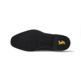 LEDER SCHNÜRSCHUH SCHWARZ