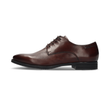 LEDER SCHNÜRSCHUH BRAUN