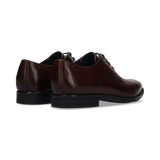 LEDER SCHNÜRSCHUH BRAUN