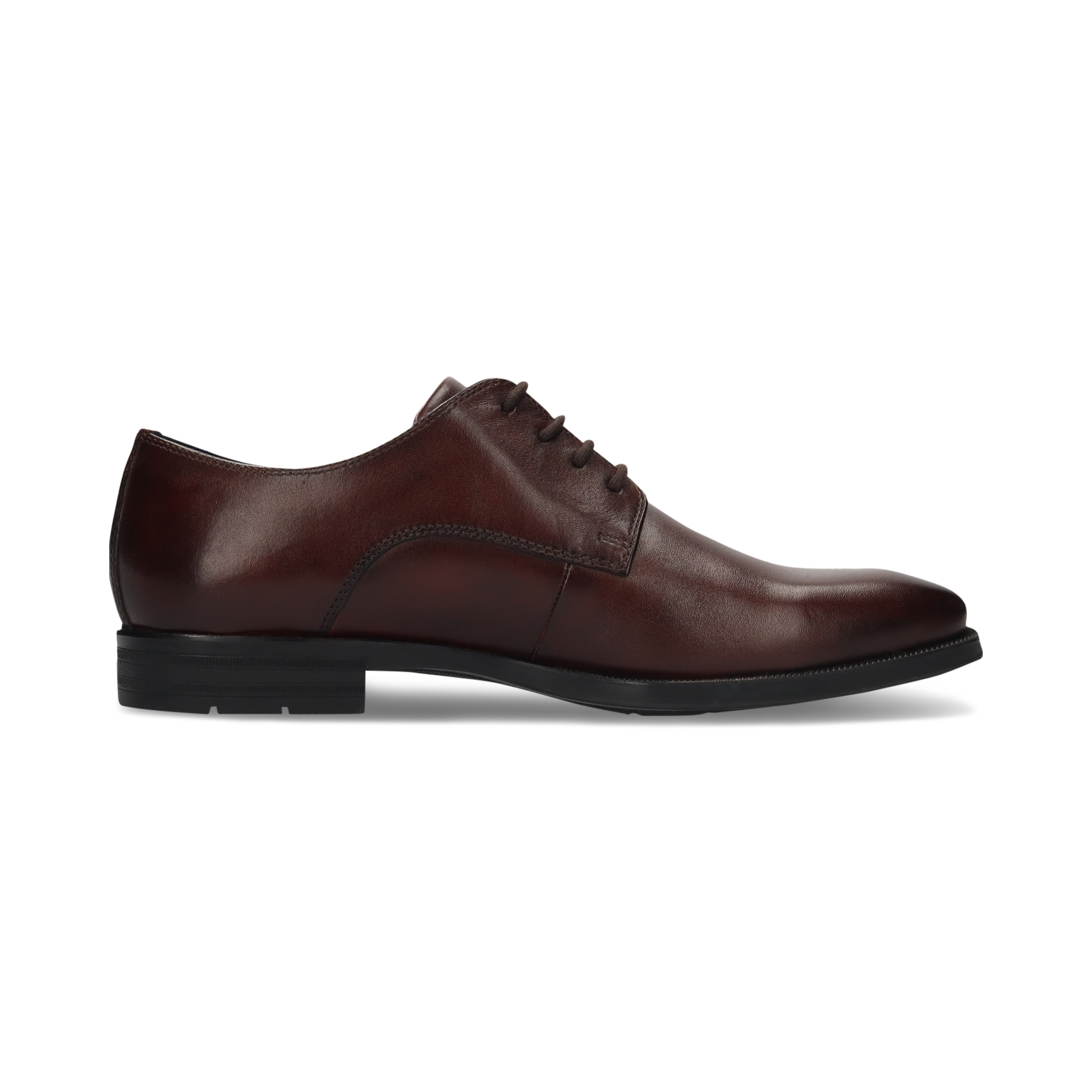LEDER SCHNÜRSCHUH BRAUN