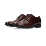 LEDER SCHNÜRSCHUH BRAUN
