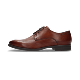 LEDER SCHNÜRSCHUH COGNAC