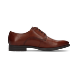 LEDER SCHNÜRSCHUH COGNAC