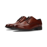 LEDER SCHNÜRSCHUH COGNAC
