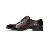 Leder Business Schnürer braun