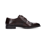 Leder Business Schnürer braun