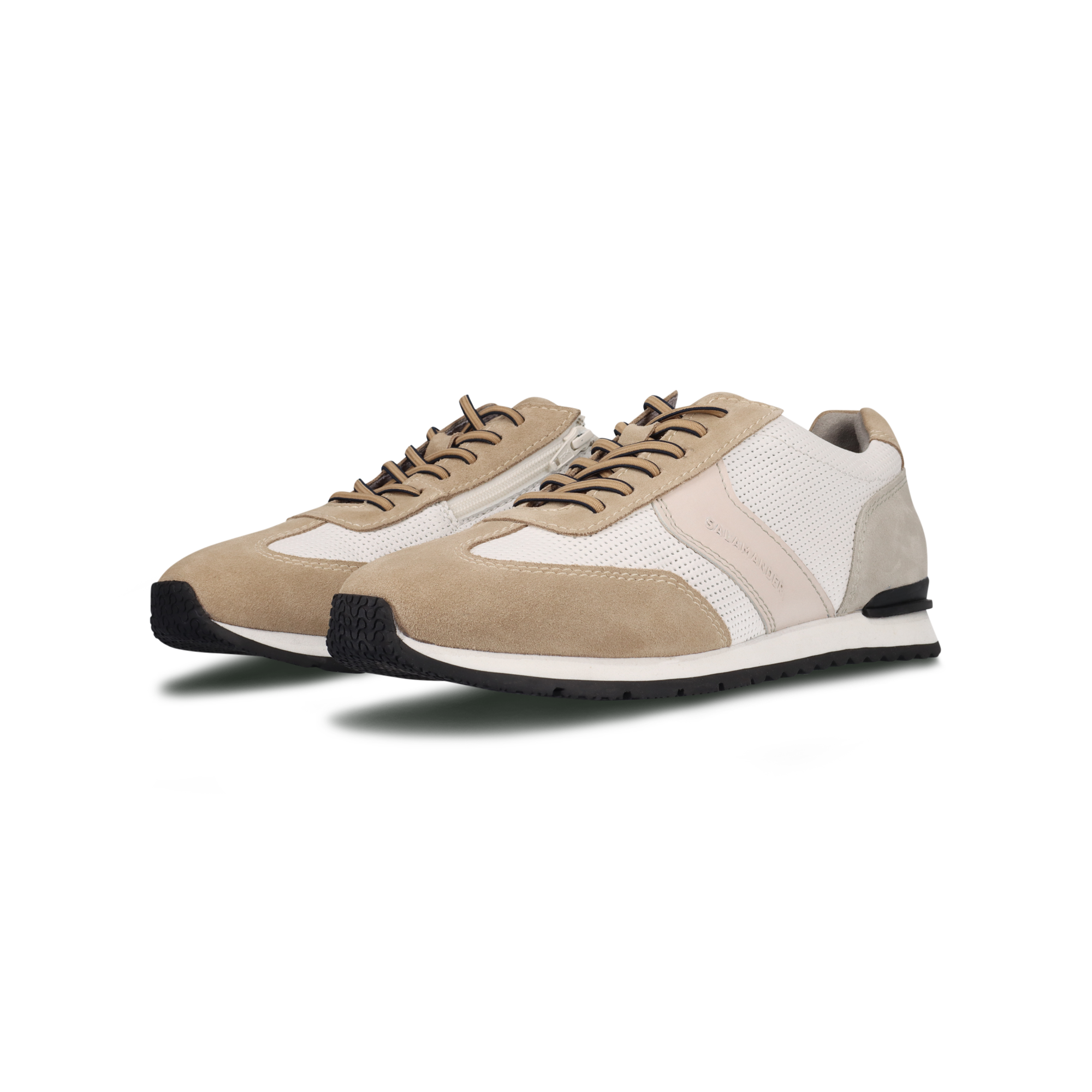 Leder Sneaker beige