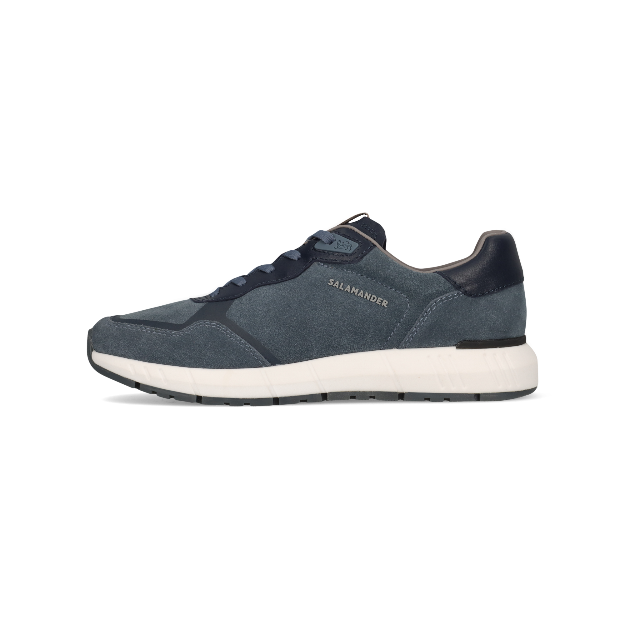 Leder Sneaker blau