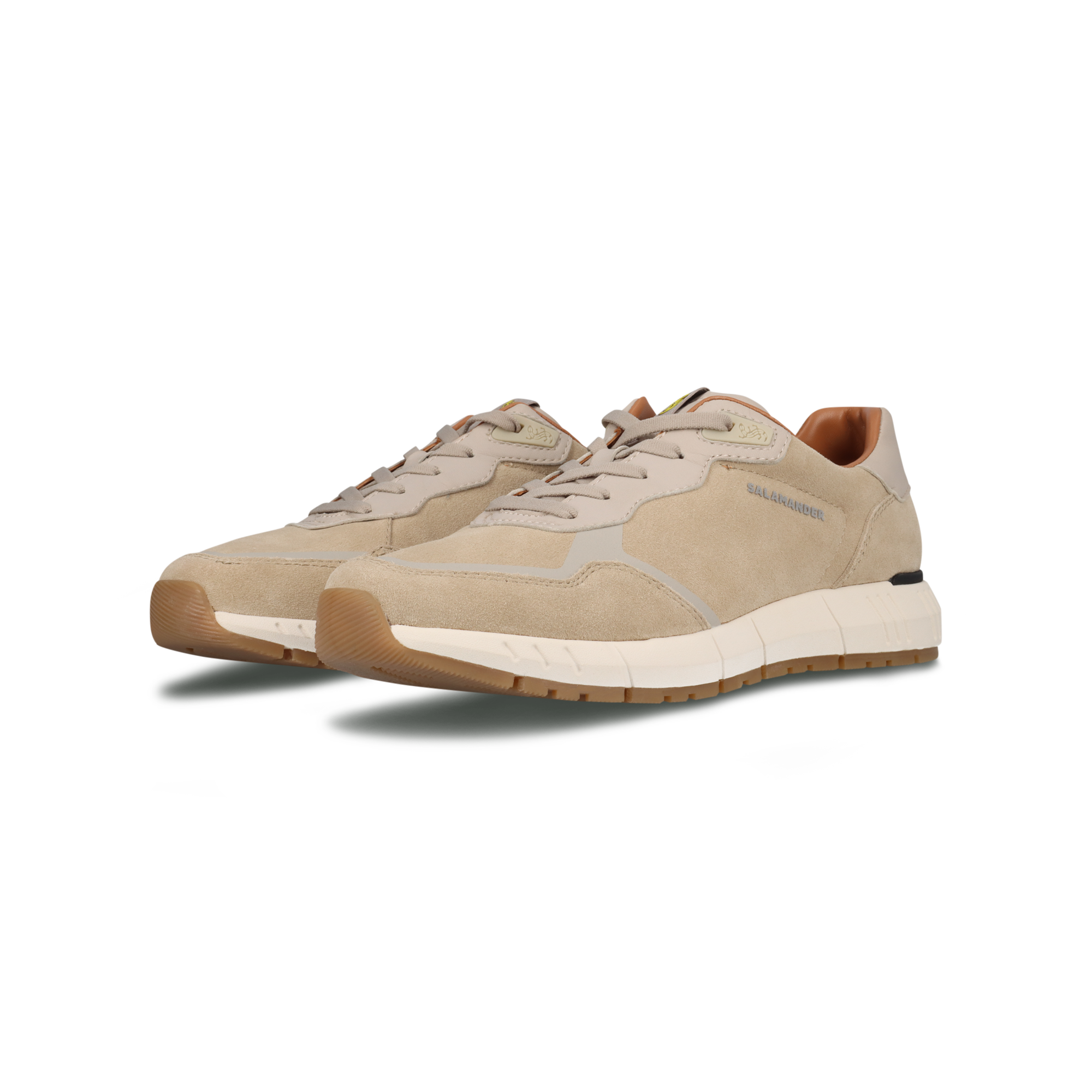 Leder Sneaker beige