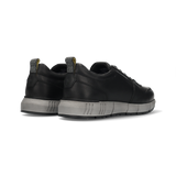 LEDER SNEAKER SCHWARZ