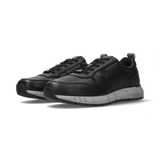 LEDER SNEAKER SCHWARZ