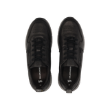 LEDER SNEAKER SCHWARZ
