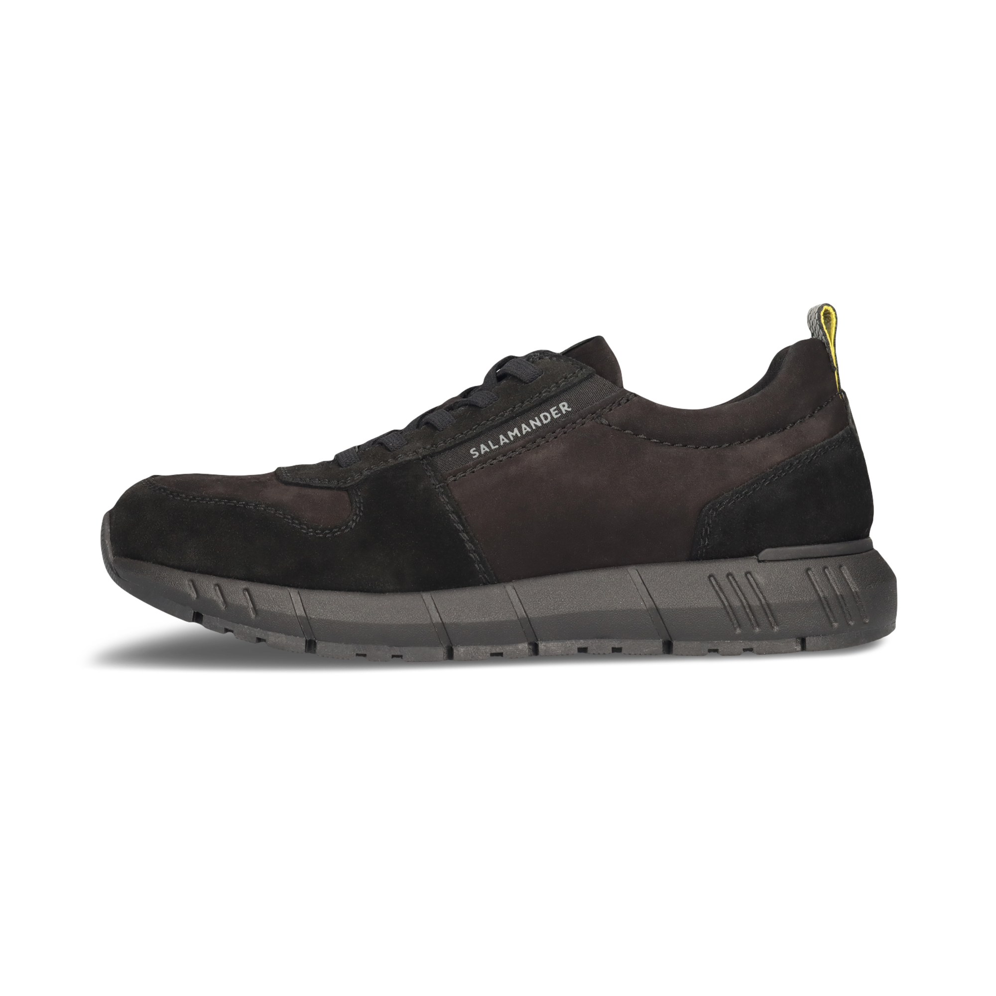 LEDER SNEAKER SCHWARZ