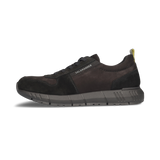 LEDER SNEAKER SCHWARZ