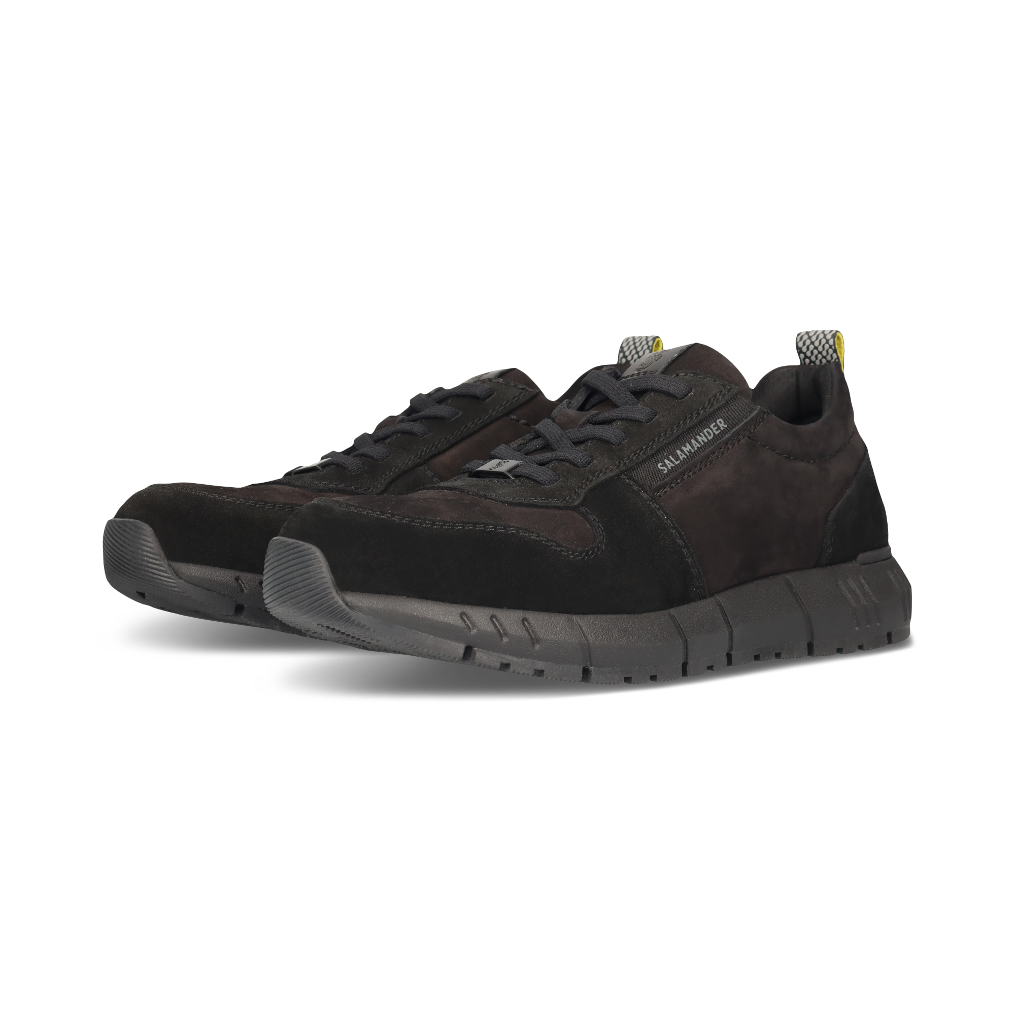 LEDER SNEAKER SCHWARZ